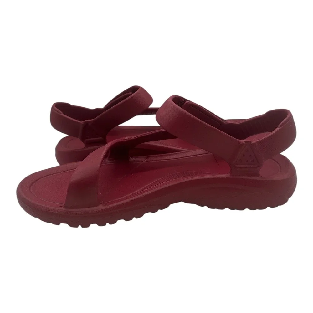 Teva Hurricane Drift Sandals‎ Men's Size 13 Red Double Strap Water Sport Foam